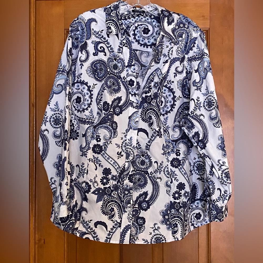 JONES NY Plus Size Fitted Blouse; 2X*